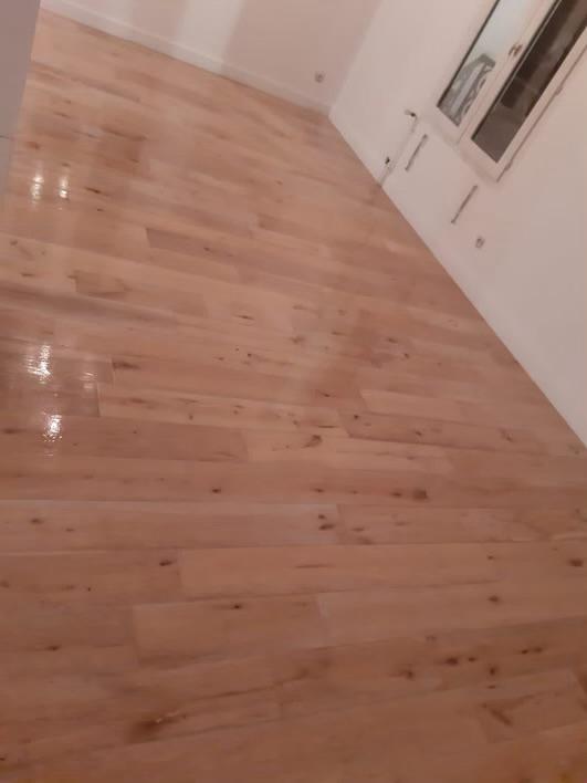 Ponçage parquet Paris 17ème